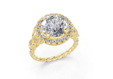 Vaella Round Diamond Engagement Ring