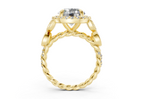 Vaella Round Diamond Engagement Ring