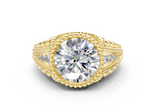 Cassira Round Diamond  Engagement Ring