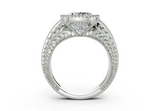 Cassira Round Diamond  Engagement Ring