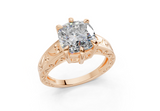 Lavinia Cushion Square Diamond  Engagement Ring