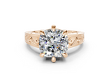 Lavinia Cushion Square Diamond  Engagement Ring