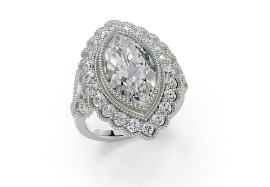 Deryn Marquise Diamond  Engagement Ring