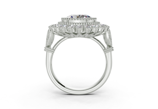 Deryn Round Diamond Engagement Ring