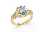 Niara Cushion Square Diamond  Engagement Ring