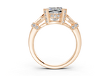 Niara Cushion Square Diamond  Engagement Ring