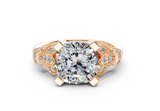 Niara Cushion Square Diamond  Engagement Ring