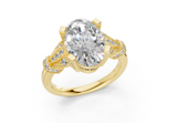 Niara Oval Diamond  Engagement Ring