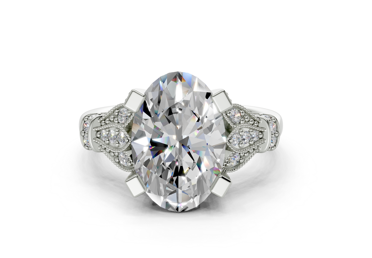 Niara Oval Diamond  Engagement Ring