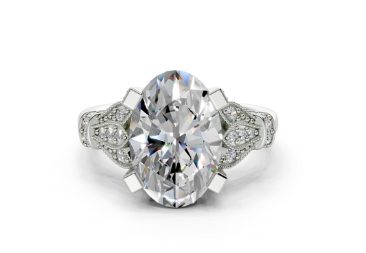 Niara Oval Diamond Engagement Ring