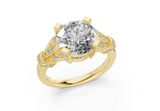 Niara Round Diamond  Engagement Ring