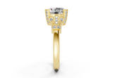 Niara Round Diamond  Engagement Ring