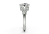 Niara Round Diamond  Engagement Ring