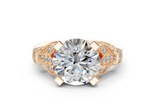 Niara Round Diamond Engagement Ring