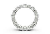 Melrose Pear Classic Eternity Bands 8 Carat Total Wt.