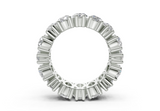 Melrose Pear Classic Eternity Bands