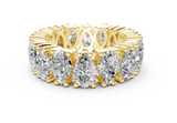 Melrose Pear Classic Eternity Bands