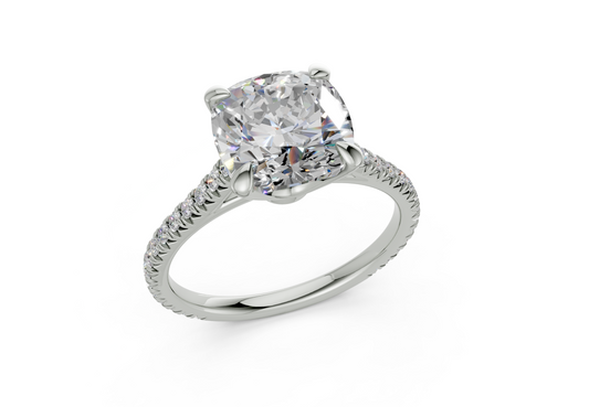 Sienna Square Cushion Engagement Ring