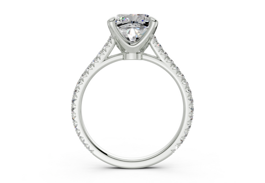 Sienna Square Cushion Engagement Ring