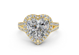 Essira Heart Diamond  Engagement Ring