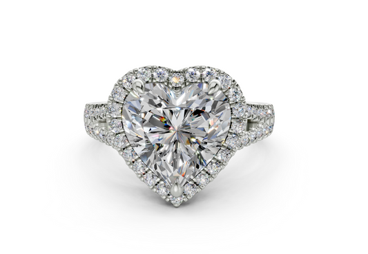 Essira Heart Diamond  Engagement Ring