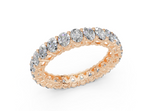 Melrose Oval Classic Eternity Bands 2½ Carat Total Wt.