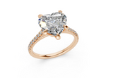 Irisia Heart Engagement Ring