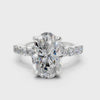 Linora Oval Diamond Engagement Ring