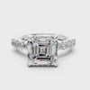 Linora Asscher Diamond Engagement Ring