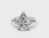 Sarice Pear Diamond Engagement Ring